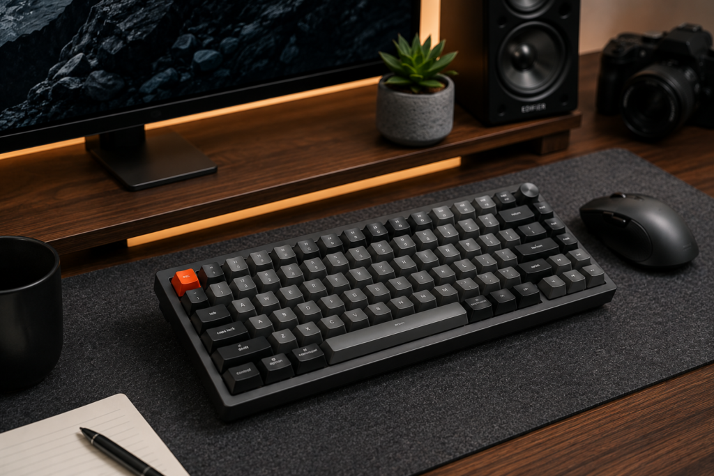 Discover why Keychron mechanical keyboards are becoming one of the most popular choices for programmers, gamers, creators, and productivity enthusiasts. Explore premium wireless mechanical keyboards, custom keyboard features, minimalist desk setup aesthetics, and professional typing experiences.